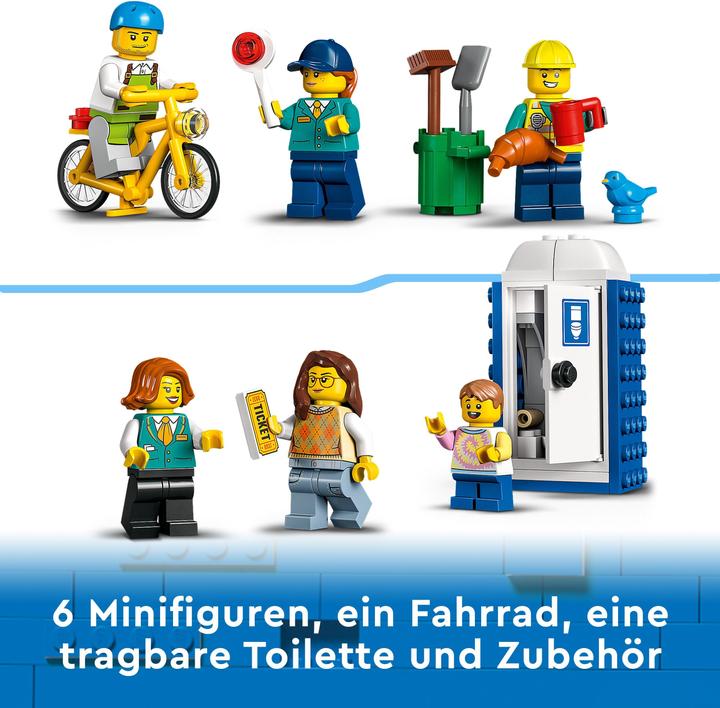 Image du produit LEGO Gare ferroviaire (60335, LEGO City)