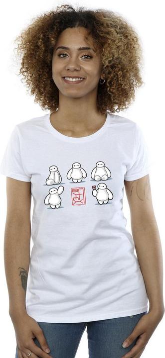 Immagine prodotto Disney Big Hero 6 Baymax Many Poses Maglietta Donna (XL)