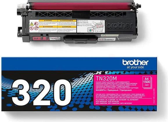 Produktbild Brother TN320M Toner magenta 1500 Seiten ISO/IEC 19798 Magenta (M)