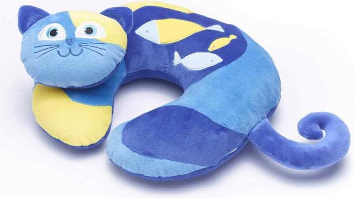 Travel Blue Kitty die Katze (Kopf- & Nackenkissen)