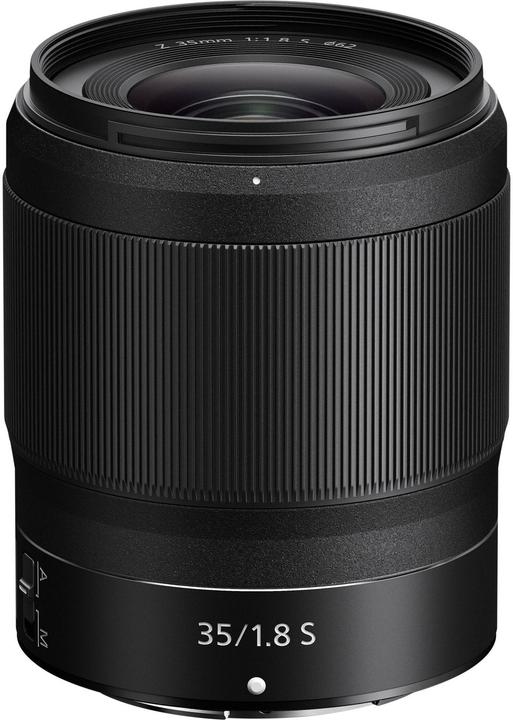 Actual product image Nikon Nikkor Z 35mm f/1.8 S (Nikon Z, APS-C / DX, full size)