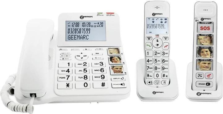 Image du produit Geemarc Pack téléphonique filaire pour seniors SENIOR 295