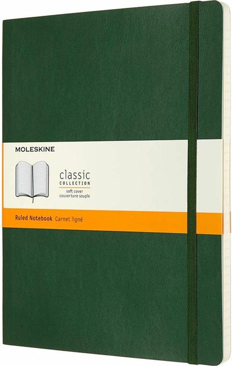 Moleskine XL (25 x 19 cm, Blanko, Weicher Einband)