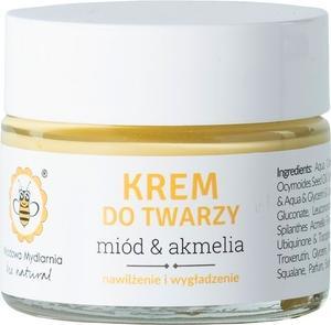 Miodowa Mydlarnia Krem do twarzy Miód i Akmelia 50ml (50 ml)