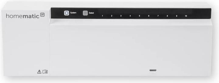 Homematic IP Wired Fussbodenheizungscontroller - 10-fach, 24 V HmIPW-FAL24-C10 153432A0