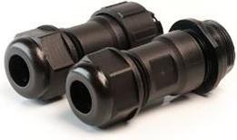 Produktbild Rs Pro Rundsteckverbinder Stecker, Buchse 2-polig / 10.0A Kabelmontage, Lötanschluss IP68