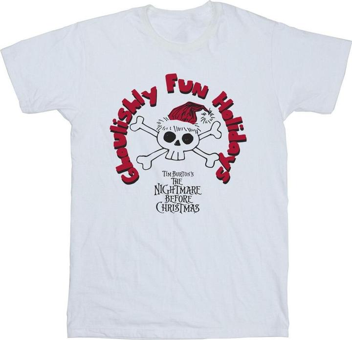 Disney The Nightmare Before Christmas Ghouishly Fun Holidays TShirt (XL)