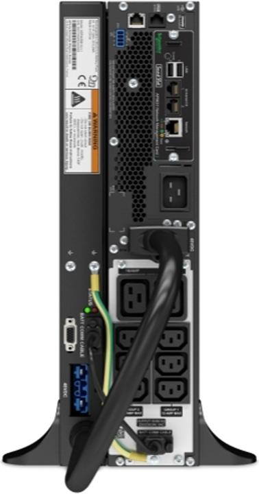 Produktbild APC Bundle Smart-UPS 3000VA/2700W Lithium-Ionen, Rack, 2U, Network Card, Extend Runtime 4min Ru (3000 VA, 2700 W, Online-Doppelwandler USV)