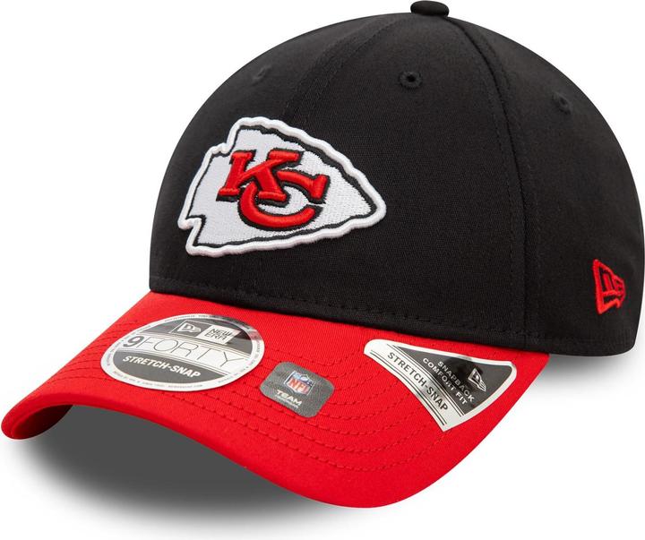 Image du produit New Era 9Forty Stretch-Snap Cap - Kansas City Chiefs (Taille unique)