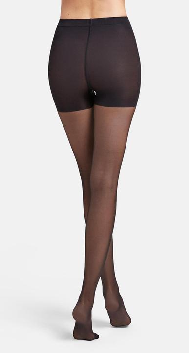 Actual product image Wolford Individual 10 Control Top shaping tights, colour 7005 black, size 38-40 (10 DEN, 38 - 40)