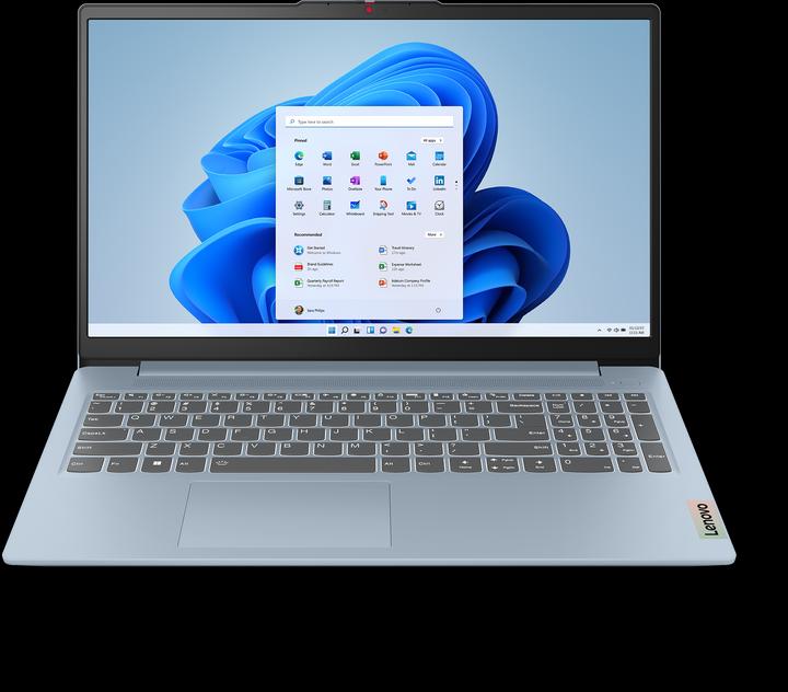 Lenovo IdeaPad Slim 3 15AMN8 (15.60", AMD Ryzen 3 7320U, 8 GB, 512 GB, DE)