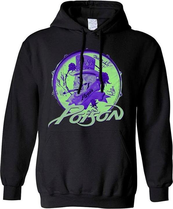 Produktbild Poison Smoking Skull Kapuzenpullover (L)