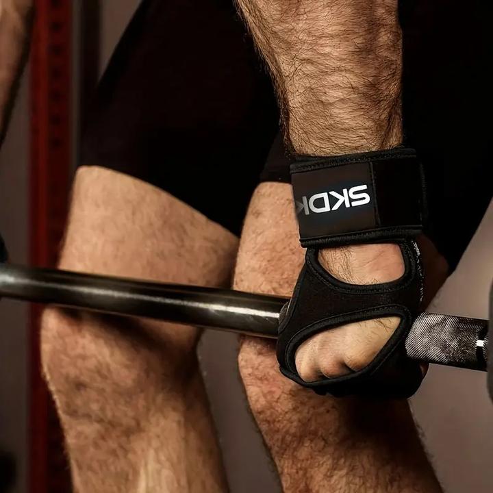 Actual product image Cbx Fitness-Handschuhe mit Handgelenkbandagen und Silikongel Grösse L (L)
