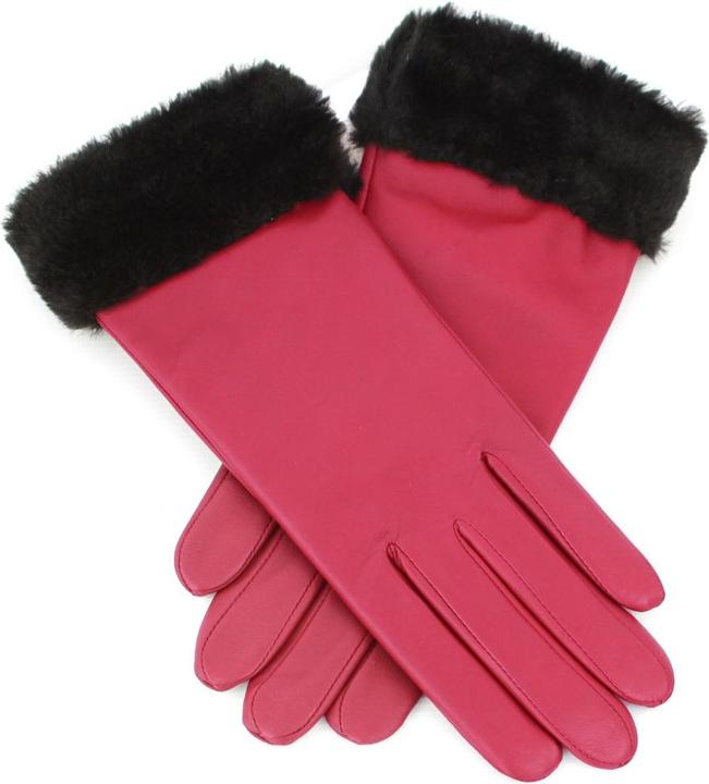 Eastern Counties Leather Winterhandschuhe Debbie Leder Kunstfell (XL)