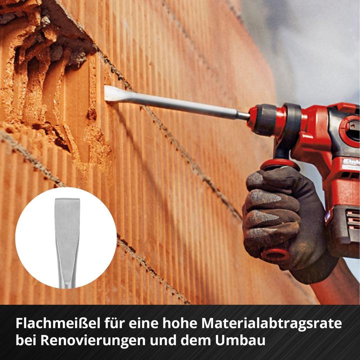 Actual product image Einhell SDS-Plus chisel set 247200, 250 mm, 3-piece (250 mm)