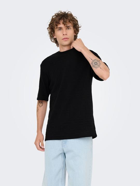 Produktbild Only & Sons Onsgivo Reg 12 Ss Crew Knit Noos (XS)