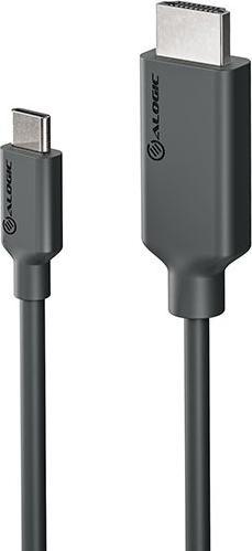 Actual product image Alogic USB C — HDMI (Typ A) (2 m, HDMI)