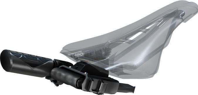 Productafbeelding PRO Zadelcontainer Slim zwart / nylon