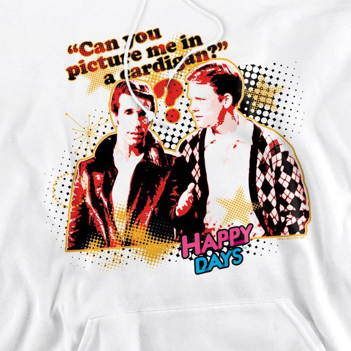 Immagine prodotto Happy Days No Cardigans Felpa con Cappuccio Uomo (XXL)