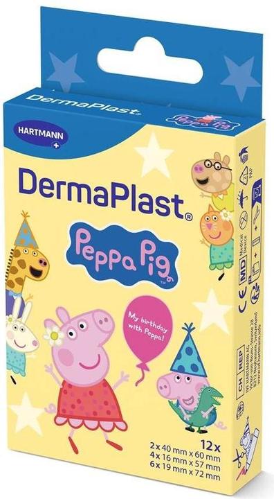 Actual product image DermaPlast Peppa Pig (12 x)
