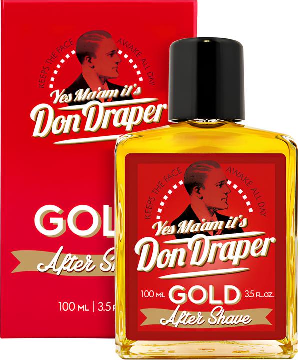 Don Draper Don Drapper Aftershave Gold (Exportversion von Dapper Dan) (Rasierwasser, 100 ml)