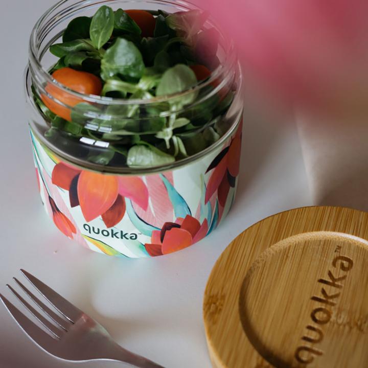 Actual product image Quokka Deli - glass food container - lunch box