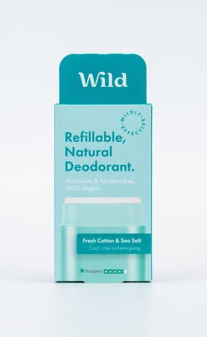 Image du produit Wild Déodorant rechargeable Fresh Cotton & Sea Salt (Stick)