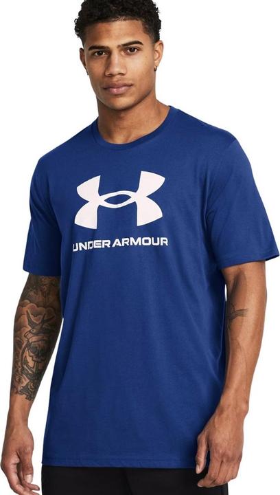 Under Armour Koszulka męska Sportstyle Logo ciemnoniebieska 1382911 432 L (L)