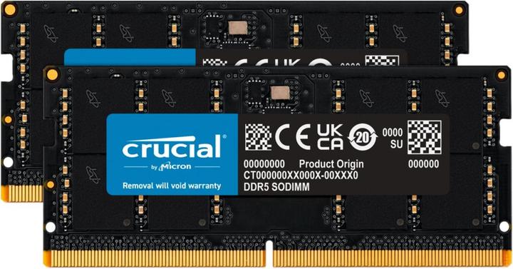 Crucial Soram D5 5600 (2 x 48GB, 5600 MHz, DDR5-RAM, SO-DIMM)