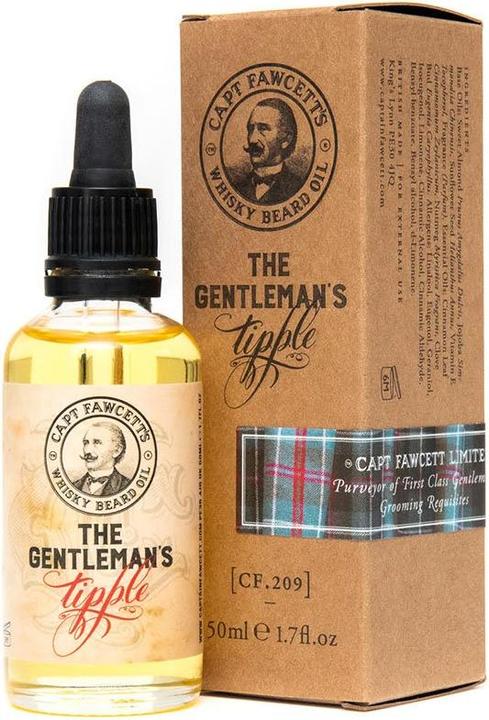 Image du produit Captain Fawcett Huile à barbe au whisky (50 ml)