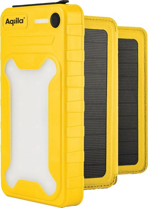Aqiila Powerbird BS10 - zonne-energiebank 10000 mAh (10000 mAh, 20 W, 37 Wh)
