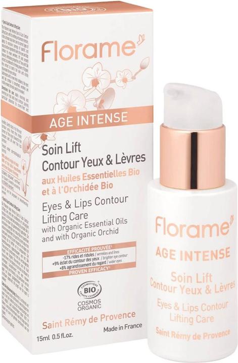 Image du produit Florame - Soin Contour Lifting Yeux et Lèvres Age Intense (15 ml, Jour + nuit)
