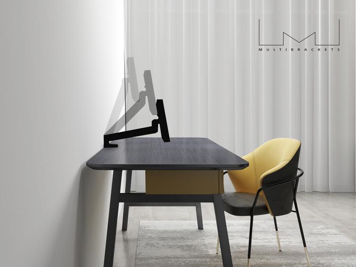 Image du produit Multibrackets Support d'écran Slim 17-32", noir, métal (Tables, 32")