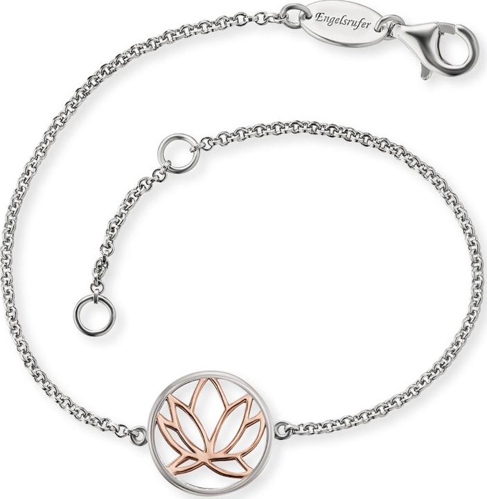 Engelsrufer Armband Lotus (19 cm, Silber)