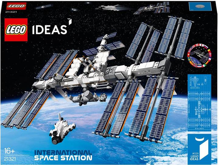 Actual product image LEGO International Space Station (21321, LEGO Ideas, LEGO Rare Sets)