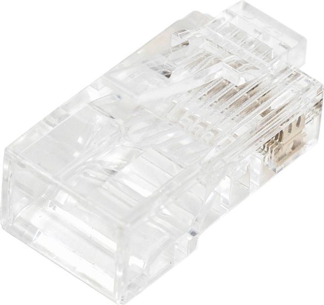 Actual product image Digitus RJ45 (8P8C) straight-through Cat.5e unshielded plug, AWG 26-24, pack of 100 pieces (U/UTP, CAT5e)