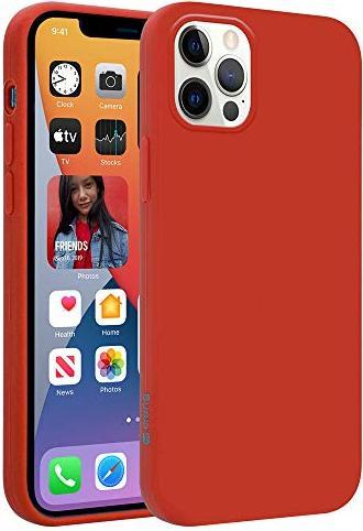 Crong Case - iPhone 12 Pro Max Case (Red) (Apple iPhone 12 Pro Max)