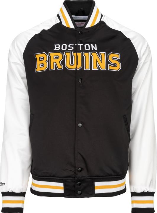 Immagine prodotto Mitchell & Ness M&N Primetime - Giacca di raso leggera - Boston Bruins - L (L)