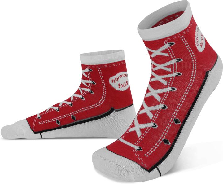 Normani 4 Paar Socken im Schuh-Design