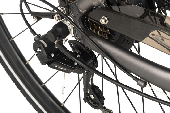 Actual product image Adore E-Citybike 28" aluminium city bike CV-190 rear motor 45NM / 12,8Ah anthracite matt (53 cm)