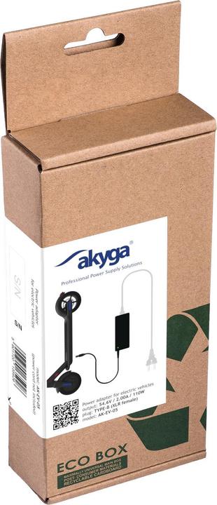 Actual product image Akyga E Bike Battery Charger (E-bike charger)
