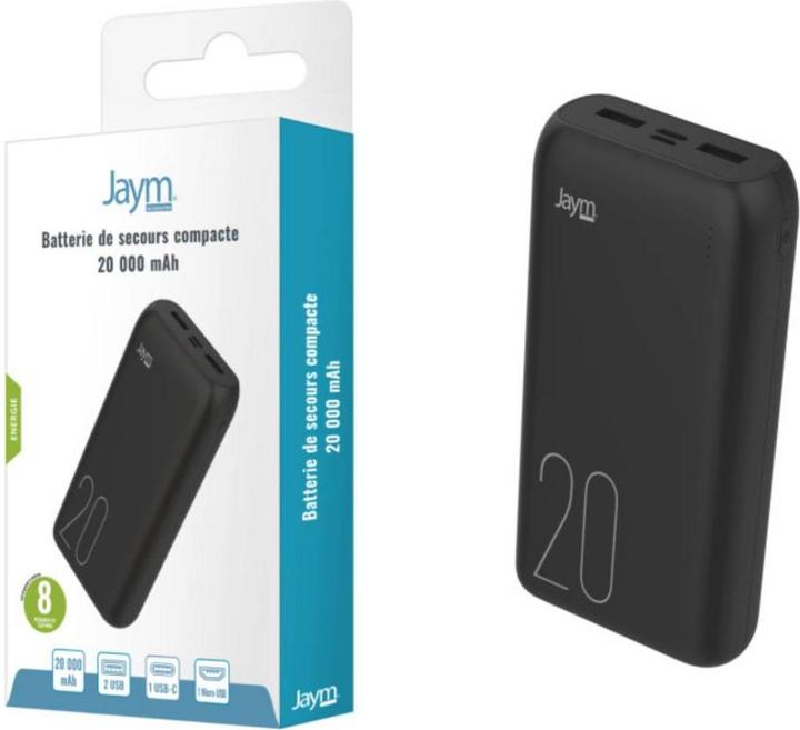 Image du produit Jaym JMPW007 Banque d'alimentation (20000 mAh)