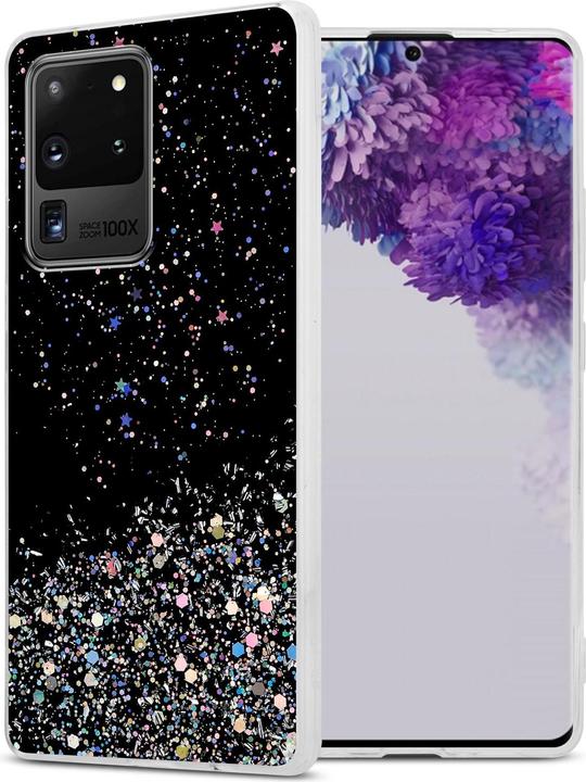 Image du produit Cadorabo Couverture TPU paillettes scintillantes (Samsung Galaxy S20 Ultra)