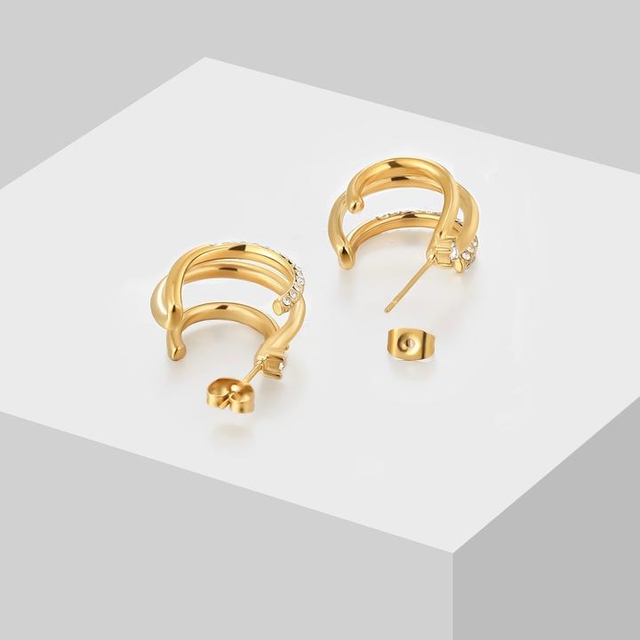 Image du produit Sensora Jewelry Boucles d'oreilles Hamptons (Acier inoxydable)