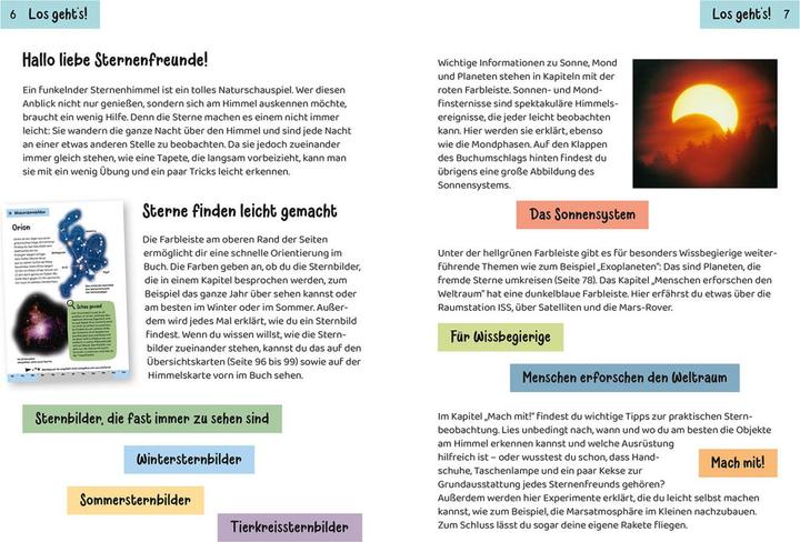 Energie-Label Kosmos Welcher Stern ist das? Kindernaturführer (Deutsch, Susanne Dambeck, Thorsten Dambeck, 2022)
