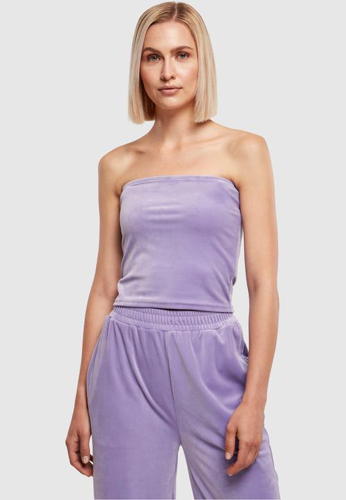 Immagine prodotto Urban Classics Top corto da donna in velluto (4XL)