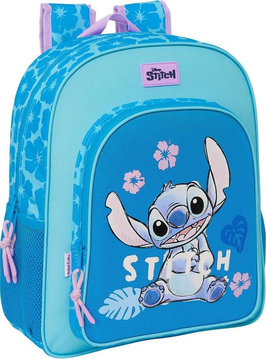 Lilo & Stitch Schulrucksack Hawaii Blau 32 x 38 x 12 cm (15 l)