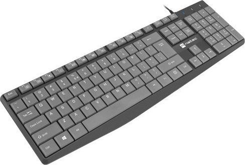 Produktbild Genesis Natec Tastatur Nautilus Us Slim (Eng. Int., Kabelgebunden)