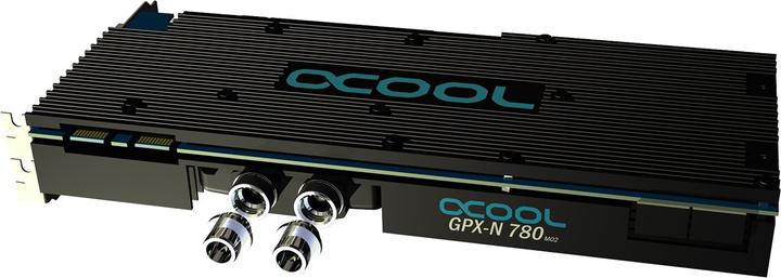 Image du produit Alphacool Connecteur GPX SLI - Plexi asymétrique double