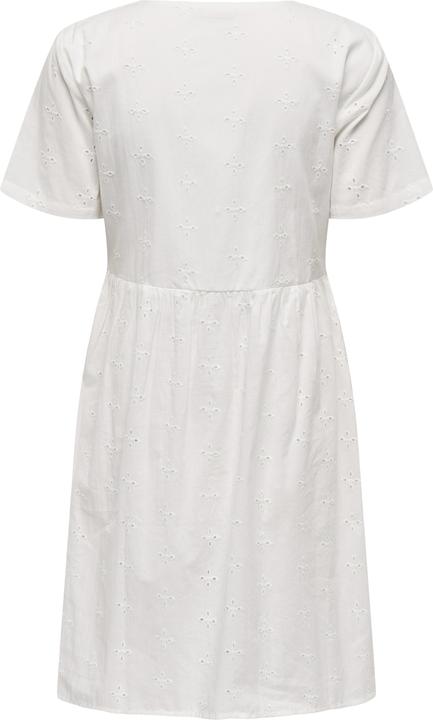 Actual product image JdY Normal geschnitten V-Ausschnitt Voluminöser Armschnitt Midikleid Kleid (M)